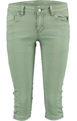 Женские брюки-капри Hailys Jenna*03, оливковые цена и информация | Джинсовые шорты | kaup24.ee