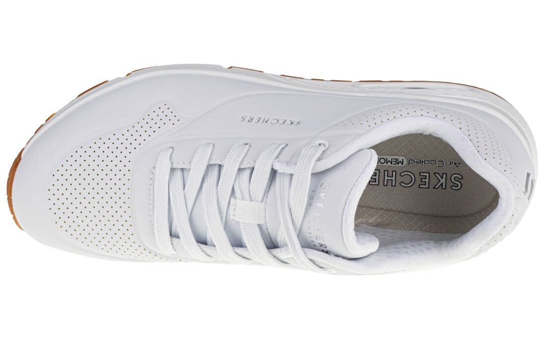 Naiste vabaajajalatsid Skechers 73690-WHT, valge hind ja info | Naiste spordi- ja vabaajajalatsid | kaup24.ee