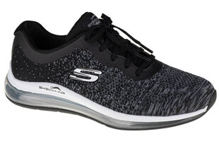 Повседневные женские ботинки Skechers 149042-BKW, черные цена и информация | Спортивная обувь, кроссовки для женщин | kaup24.ee