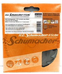 Saeketas puidule Ø130 x 2,4/1,4 x 16mm, Z-18 H.O Schumacher+Sohn hind ja info | Käsitööriistad | kaup24.ee