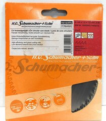 Saeketas puidule Ø140 x 1.2 x 12.7mm, Z-80 H.O Schumacher+Sohn hind ja info | Käsitööriistad | kaup24.ee