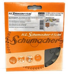 Saeketas puidule Ø190 x 1,4 x 16mm, Z-112 H.O Schumacher+Sohn цена и информация | Механические инструменты | kaup24.ee