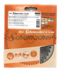 Saeketas puidule Ø150 x 2,4/1,4 x 16mm, Z-34 H.O Schumacher+Sohn hind ja info | Käsitööriistad | kaup24.ee