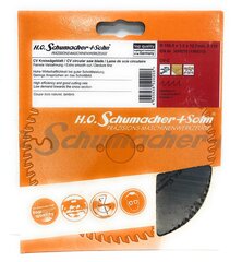 Saeketas puidule Ø156.5 x 1.2 x 12.7 mm, Z-110, H.O Schumacher+Sohn hind ja info | Käsitööriistad | kaup24.ee