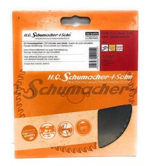 Saeketas puidule Ø150 x 1.2 x 16mm, Z-110 H.O Schumacher+Sohn цена и информация | Механические инструменты | kaup24.ee