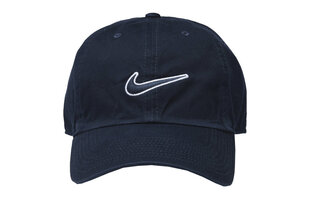 Nike кепка с козырьком SS Heritage86 943091-451, синяя цена и информация | Мужские шарфы, шапки, перчатки | kaup24.ee