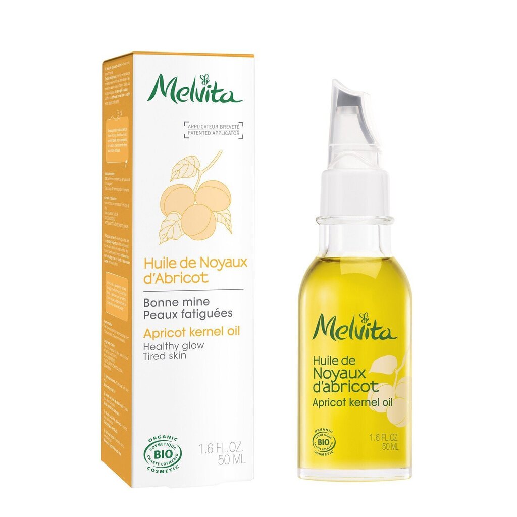 Näoõli aprikoosikividega Melvita Apricot Kernel, 50 ml цена и информация | Näoõlid, seerumid | kaup24.ee