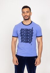 Мужская футболка Marat Retro SMP24011*01, синяя/тёмно-синяя цена и информация | Мужские футболки | kaup24.ee