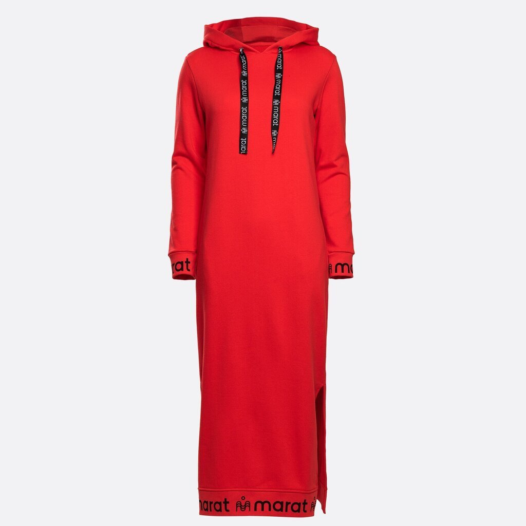 Naiste kapuutsiga kleit, SNP41010 Punane hind ja info | Kleidid | kaup24.ee