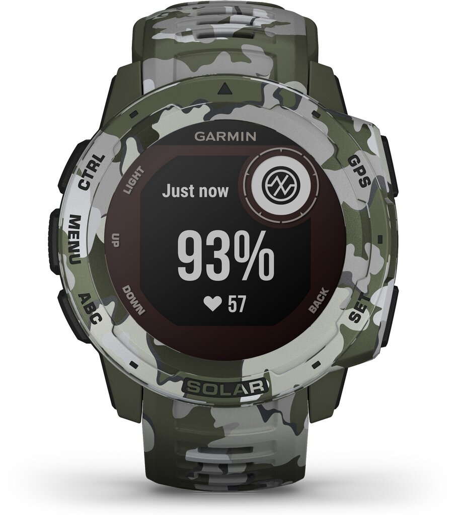 Garmin Instinct® Solar Camo Lichen Camo цена и информация | Nutikellad (smartwatch) | kaup24.ee