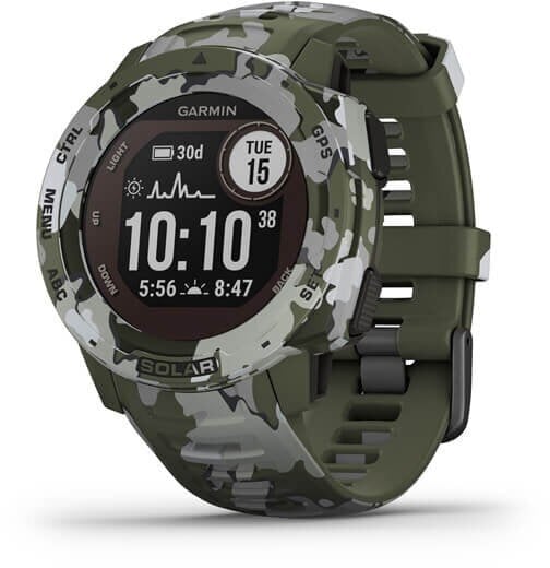 Garmin Instinct® Solar Camo Lichen Camo hind ja info | Nutikellad (smartwatch) | kaup24.ee