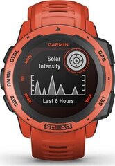 GPS-spordikell Garmin Instinct® Solar, punane : 010-02293-20 hind ja info | Nutikellad (smartwatch) | kaup24.ee