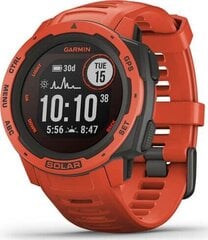 Garmin Instinct Solar GPS, flame red цена и информация | Смарт-часы (smartwatch) | kaup24.ee