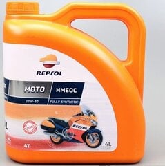 REPSOL MOTO HMEOC 4T 10W30 mootoriõli 4L цена и информация | Моторные масла | kaup24.ee