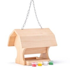 Loominguline komplekt Puidust söögimaja värviga Woody, 91919 цена и информация | Развивающие игрушки | kaup24.ee