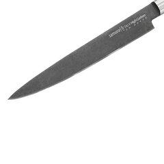 Samura MO-V Stonewash Нож - слайсэр нарезки 9.0''/230 mm из AUS 8 Японской из стали 59 HRC цена и информация | Ножи и аксессуары для них | kaup24.ee