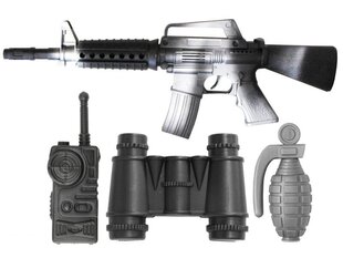 Sõjatarvikute komplekt M16, 4 tk hind ja info | Imikute mänguasjad | kaup24.ee