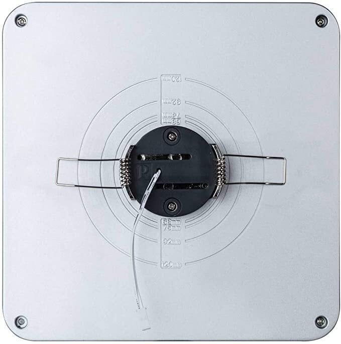 Ruudukujuline süvistatav LED valgusti Paulmann 10W Ø210 mm, dimmeeritav hind ja info | Süvistatavad ja LED valgustid | kaup24.ee