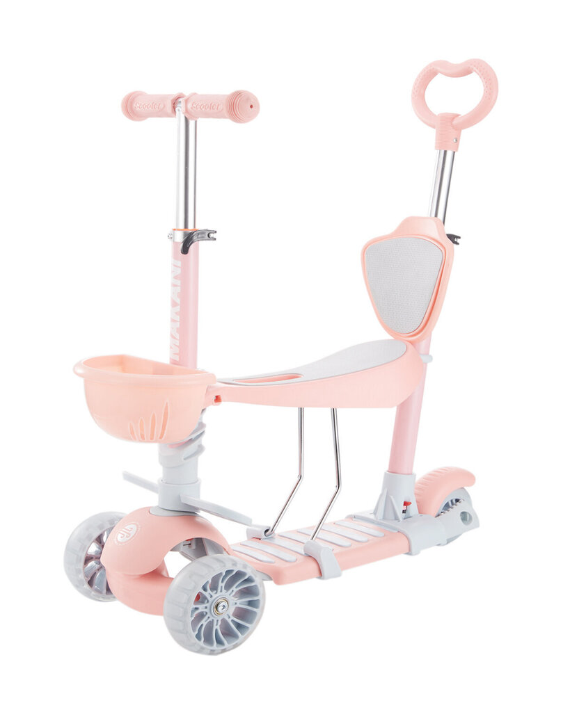 Tõukeratas Kikkaboo BonBon 4in1 Candy Pink hind ja info | Tõukerattad | kaup24.ee