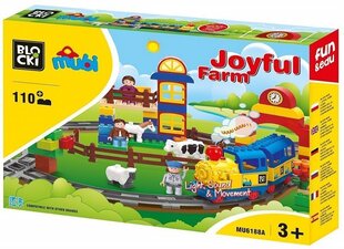 Ehituskomplekt MyVillage Fun Farm, Klocki Blocki Mubi MU6188A, 110 tk hind ja info | Klotsid ja konstruktorid | kaup24.ee