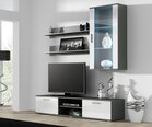 Telerilaud Cama Meble Soho 5, hall/valge