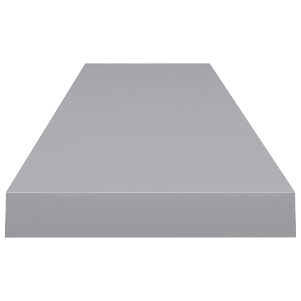 vidaXL seinariiul, hall, 120 x 23,5 x 3,8 cm MDF hind ja info | Riiulid | kaup24.ee