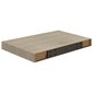 vidaXL seinariiul, tammevärvi, 40 x 23 x 3,8 cm MDF hind ja info | Riiulid | kaup24.ee