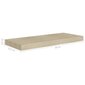 vidaXL seinariiul, tamm, 60 x 23,5 x 3,8 cm MDF hind ja info | Riiulid | kaup24.ee