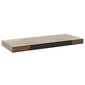 vidaXL seinariiul, tamm, 60 x 23,5 x 3,8 cm MDF hind ja info | Riiulid | kaup24.ee