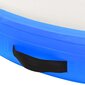 vidaXL täispumbatav võimlemismatt pumbaga 100x100x20 cm PVC sinine цена и информация | Joogamatid | kaup24.ee