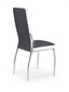 Toolide komplekt K210, 4 tooli, must hind ja info | Söögilaua toolid, köögitoolid | kaup24.ee