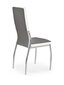Toolide komplekt 4 tk Halmar K210, hall цена и информация | Söögilaua toolid, köögitoolid | kaup24.ee