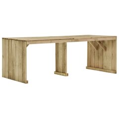 Набор столовой мебели для сада, коричневый цена и информация | Комплекты уличной мебели | kaup24.ee