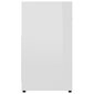 vidaXL vannitoakapp kõrgläikega valge 60 x 33 x 58 cm puitlaastplaat hind ja info | Vannitoakapid | kaup24.ee