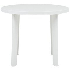 Садовый стол, белый цена и информация | Садовые столы и столики | kaup24.ee