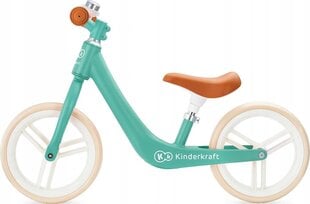 Tasakaaluratas KinderKraft Fly Plus, Midnight green цена и информация | Балансировочные велосипеды | kaup24.ee