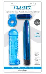 Seksitoodete komplekt Classix Ultimate Pleasure Couples Kit, sinine, 4 tk hind ja info | Sekslelude komplektid | kaup24.ee