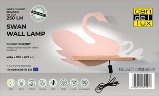 Candellux настенный детский LED светильник Лебедь цена и информация | Детские светильники | kaup24.ee