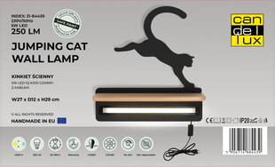 Candellux seinale paigaldatav laste LED valgusti Kass цена и информация | Детские светильники | kaup24.ee