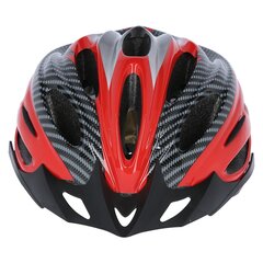 Велосипедный шлем взрослый Trespass Crankster, красный цена и информация | Шлемы | kaup24.ee
