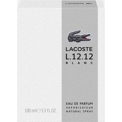 Parfüümvesi Lacoste L.12.12 Blanc EDP meestele, 100 ml hind ja info | Meeste parfüümid | kaup24.ee