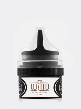 Крем для обуви LUSTRO Self-shine Shoe с пчелиным воском, черный цена и информация | Уход за одеждой и обувью | kaup24.ee