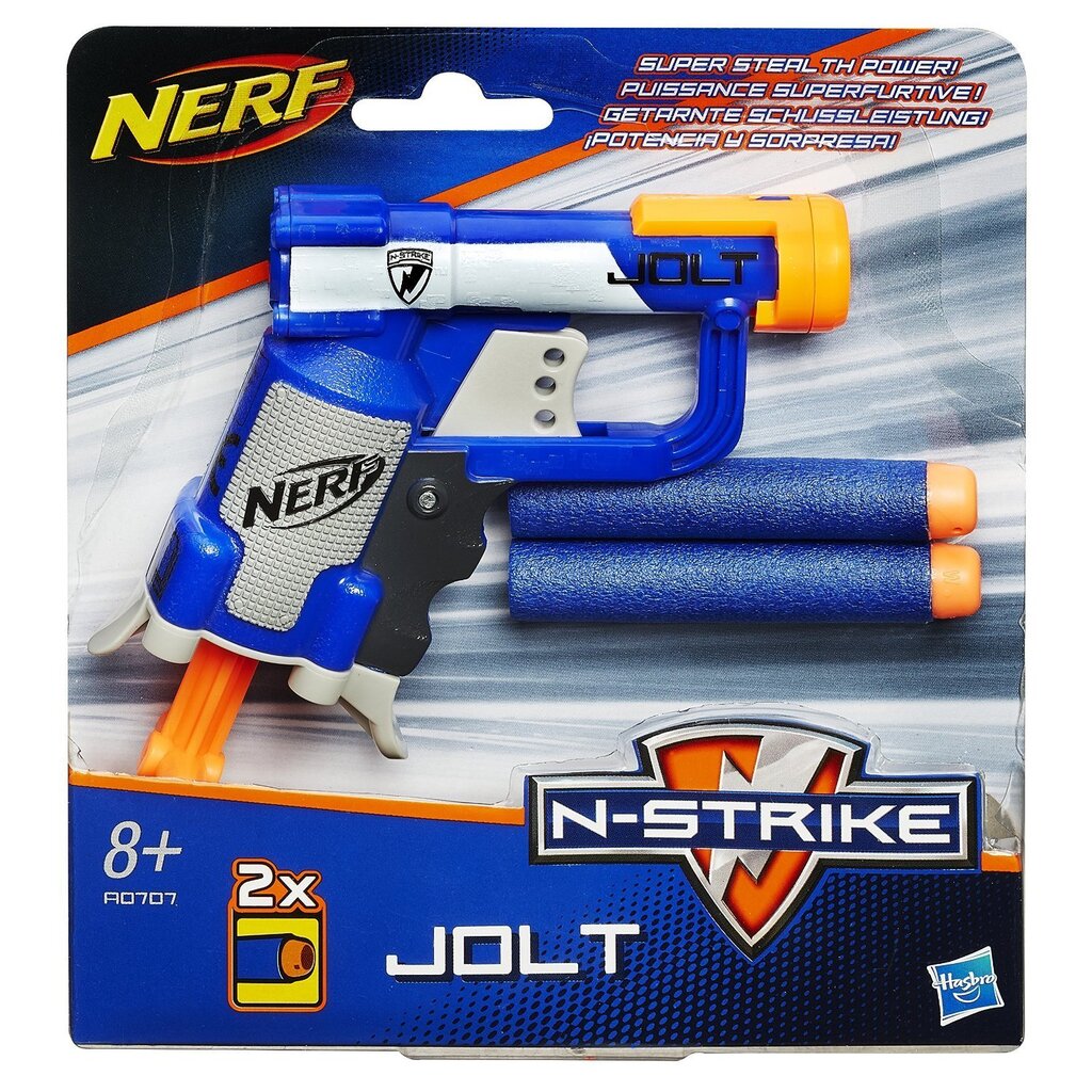 Relv Nerf N-Strike Elite Jolt Blaster A0707EU6 hind ja info | Poiste mänguasjad | kaup24.ee