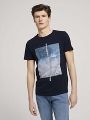 Мужская футболка Tom Tailor 1025129*10668, тёмно-синяя цена и информация | Мужские футболки | kaup24.ee