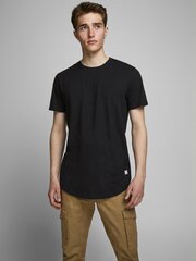 T-särk meestele JACK & JONES 12113648*01, must hind ja info | Meeste T-särgid | kaup24.ee