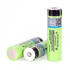 Patarei Panasonic NCR18650B 3400 mAh Li-ion 3,7v цена и информация | Батарейки | kaup24.ee