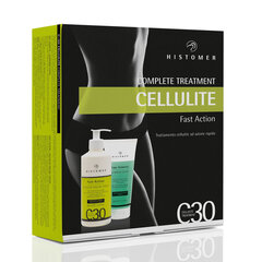 Tselluliidivastane hooldus Histomer C30 Cellulite Complete Treatment: Tselluliidivastane kreem 400 ml + Salendav kehakoorija 200 ml hind ja info | Tselluliidivastane hooldus | kaup24.ee