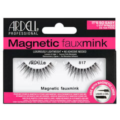 Magnetilised Ardell ripsmed Magnetic fauxmink 817 hind ja info | Kunstripsmed, ripsmekoolutajad | kaup24.ee