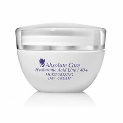 Увлажняющий дневной крем с гиалуроновой кислотой Absolute Care Hyaluronic / 40+ 50 мл. цена и информация | Кремы для лица | kaup24.ee