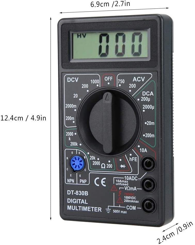 Digitaalne multimeetri tester Lcd-signaaliga цена и информация | Käsitööriistad | kaup24.ee